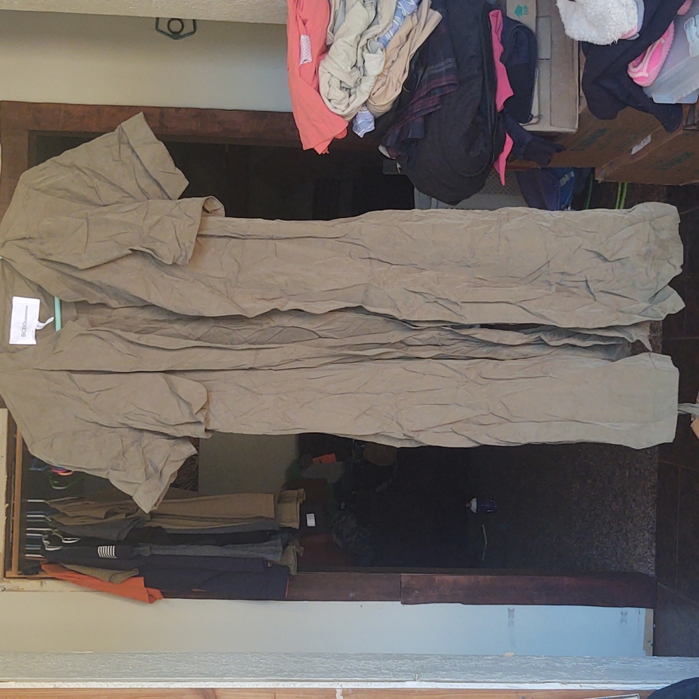 BCBGeneration sz xs Army green cardigan